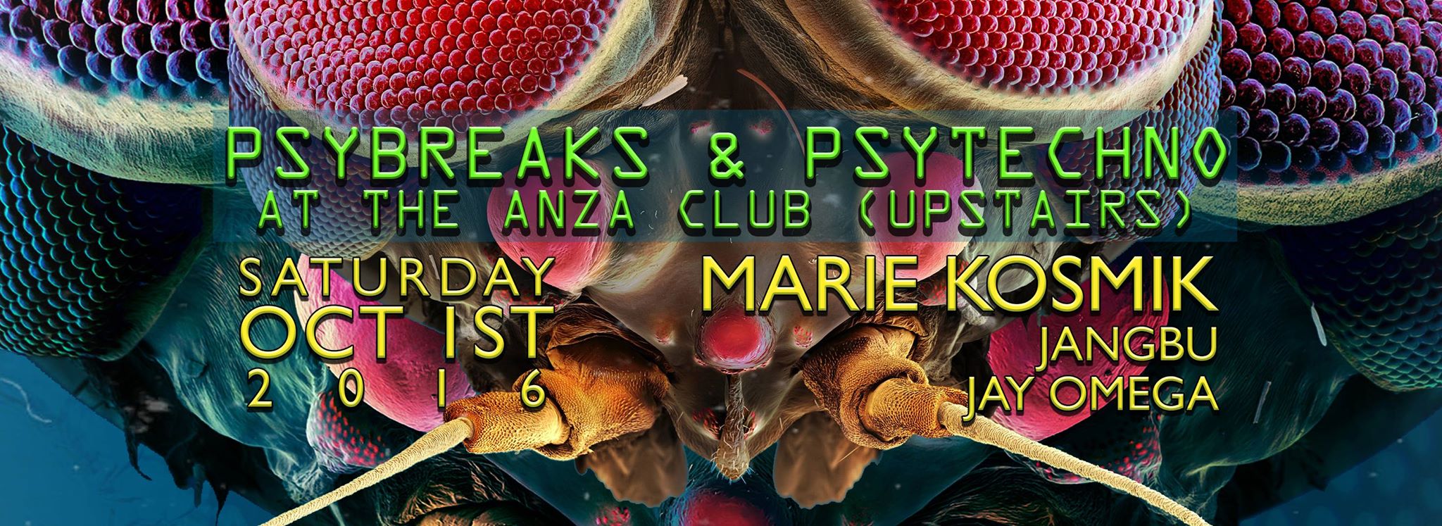 Psy Breaks and Techno at Anza Club