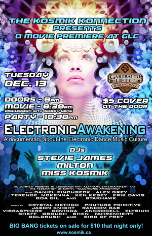 Electronic Awakening Screening & Party