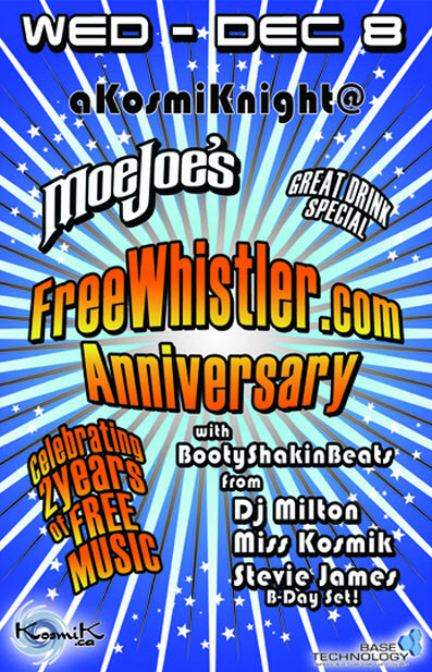 FreeWhistler.com Anniversary 2010