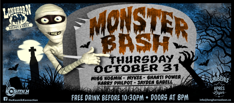 Monster Bash Halloween Whistler Party