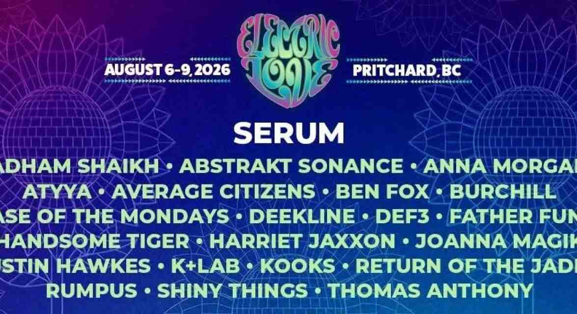 Electric Love Music Festival 2026 Lineup Snippet